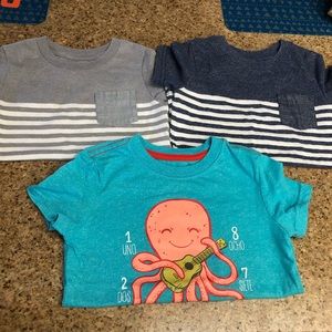 Cat and jack toddler boy shirts